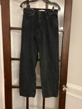 Levi's Baggy Dad Black Jeans, Size 25